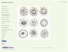 Tablet Screenshot of barbaragilhooly.com